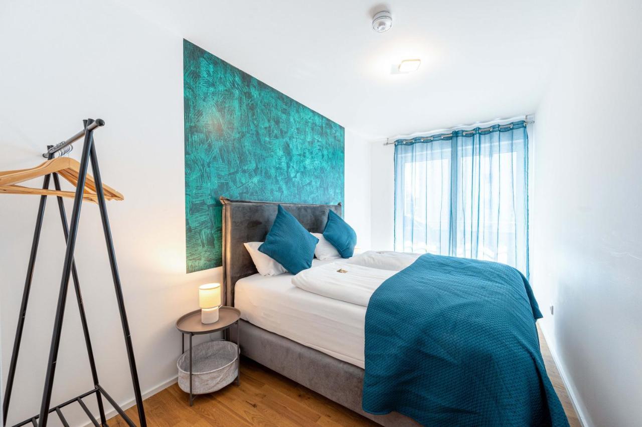 Lit Living: Luxus - Box Spring - Parking - Terrace Apartment Ludwigshafen am Rhein Luaran gambar