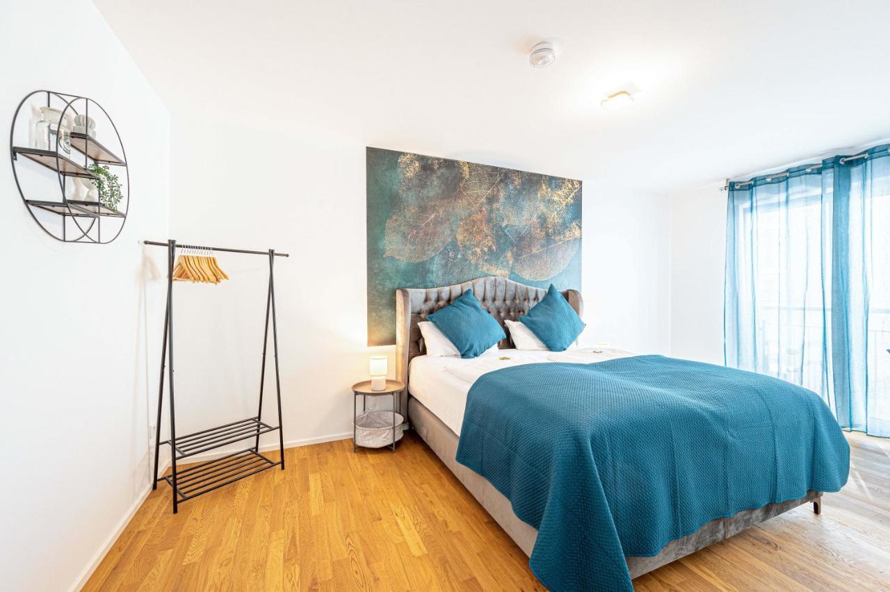 Lit Living: Luxus - Box Spring - Parking - Terrace Apartment Ludwigshafen am Rhein Luaran gambar