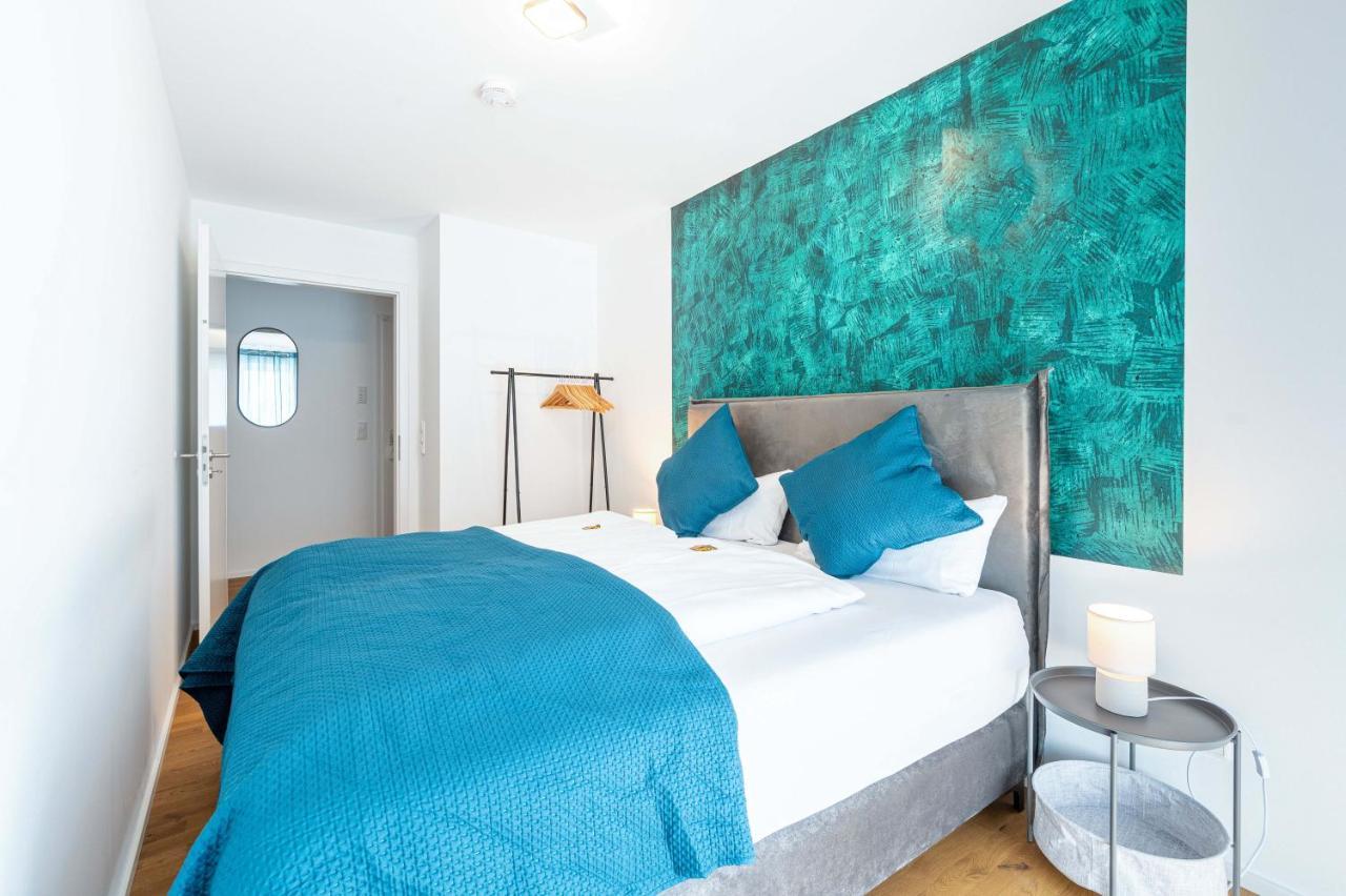 Lit Living: Luxus - Box Spring - Parking - Terrace Apartment Ludwigshafen am Rhein Luaran gambar